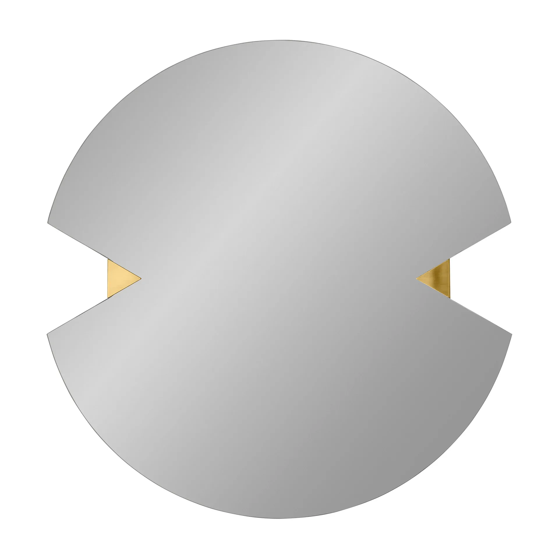 Miroir Verto Ø70 cm, Noir AYTM