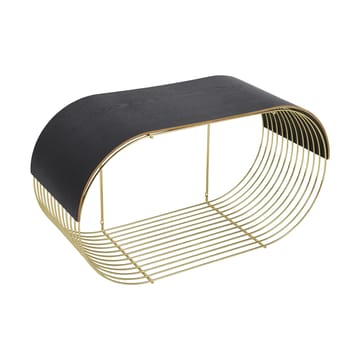 Plaque/plateau supérieur Curva pour étagère murale Curva 62,2 cm - Noir - AYTM
