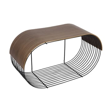 Plaque/plateau supérieur Curva pour étagère murale Curva 62,2 cm - Noyer - AYTM