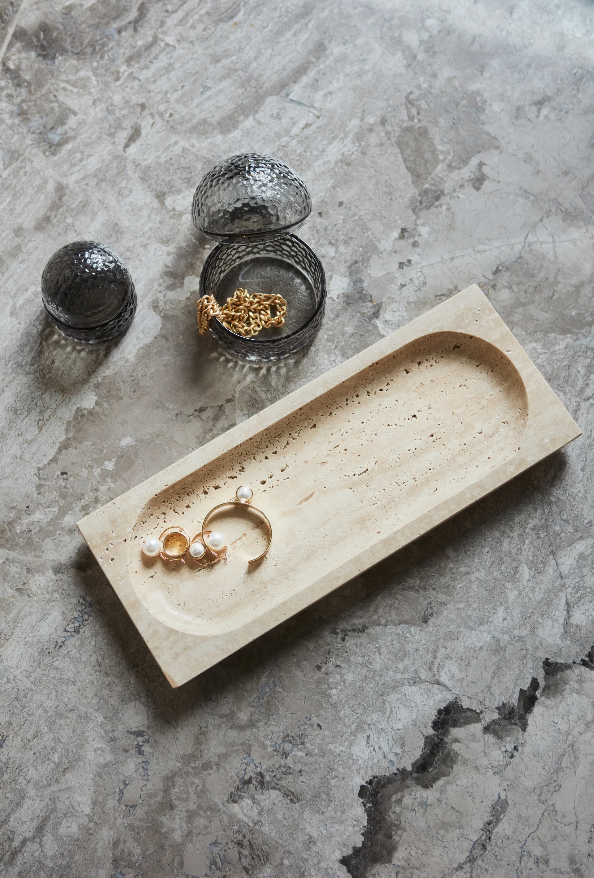 Plat Regina travertin, 16x40 cm AYTM