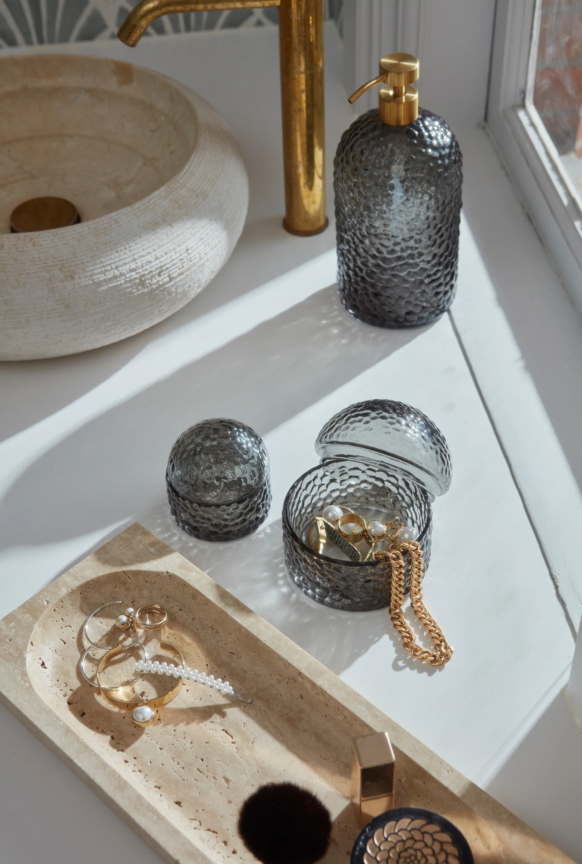 Plat Regina travertin, 16x40 cm AYTM