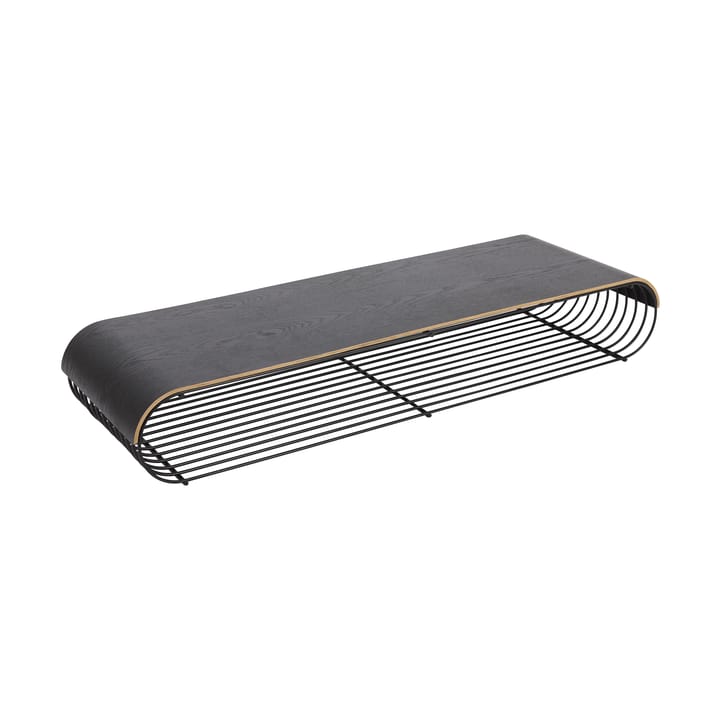 Plateau supérieure/étagère Curva pour étagère Curva 80,4 cm, Noir AYTM