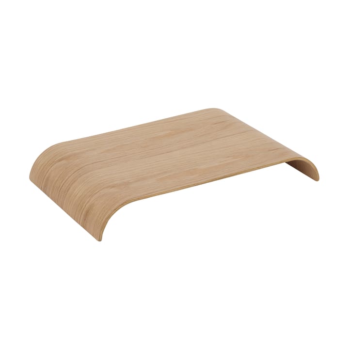 Plateau/capuchon Curva pour étagère Curva 40,4 cm - Chêne - AYTM