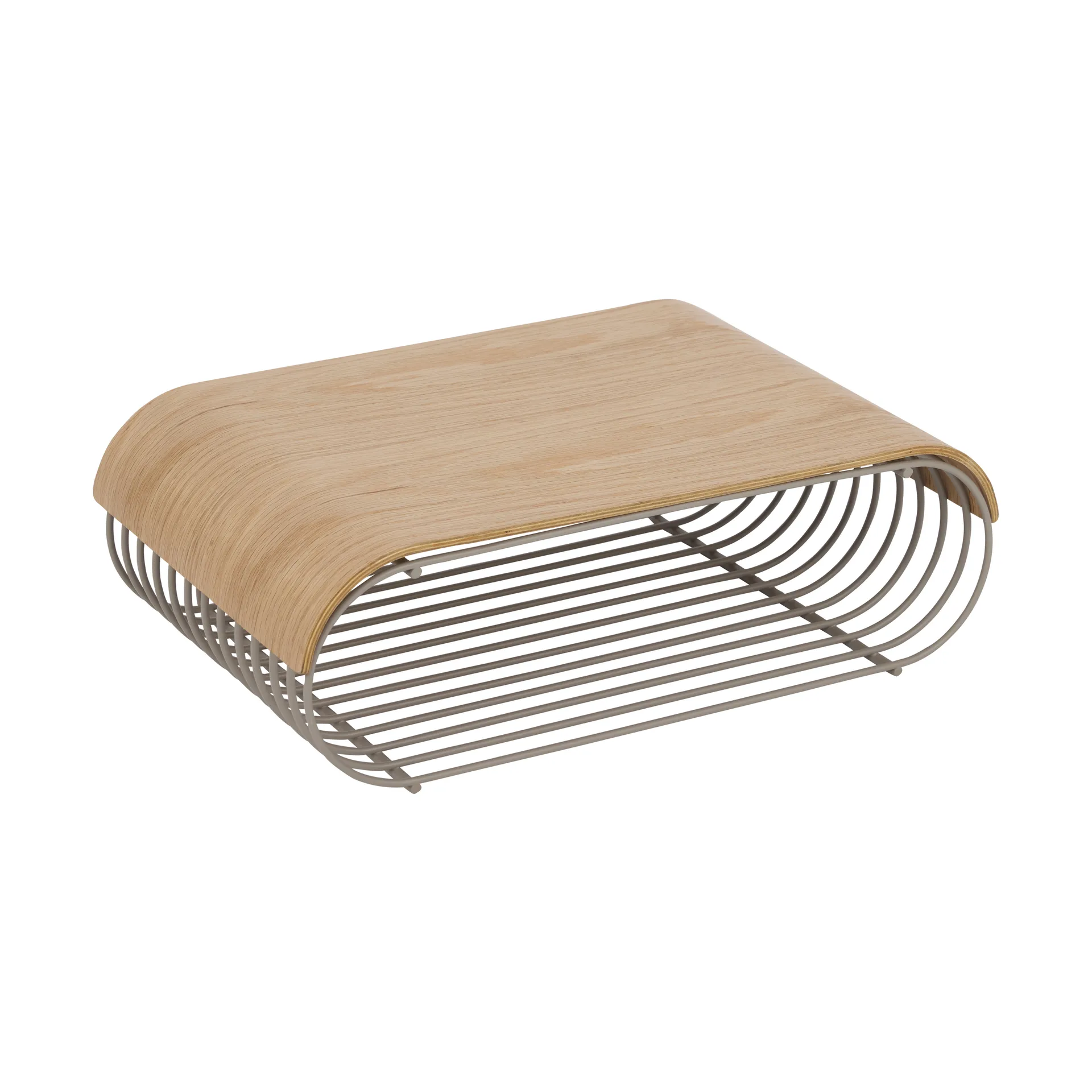 Plateau/capuchon Curva pour étagère Curva 40,4 cm, Chêne AYTM