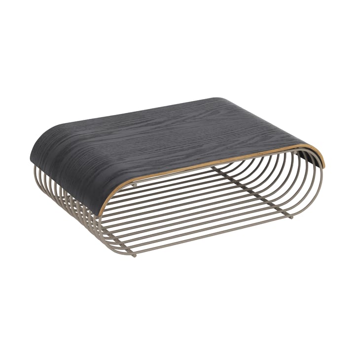 Plateau/capuchon Curva pour étagère Curva 40,4 cm, Noir AYTM