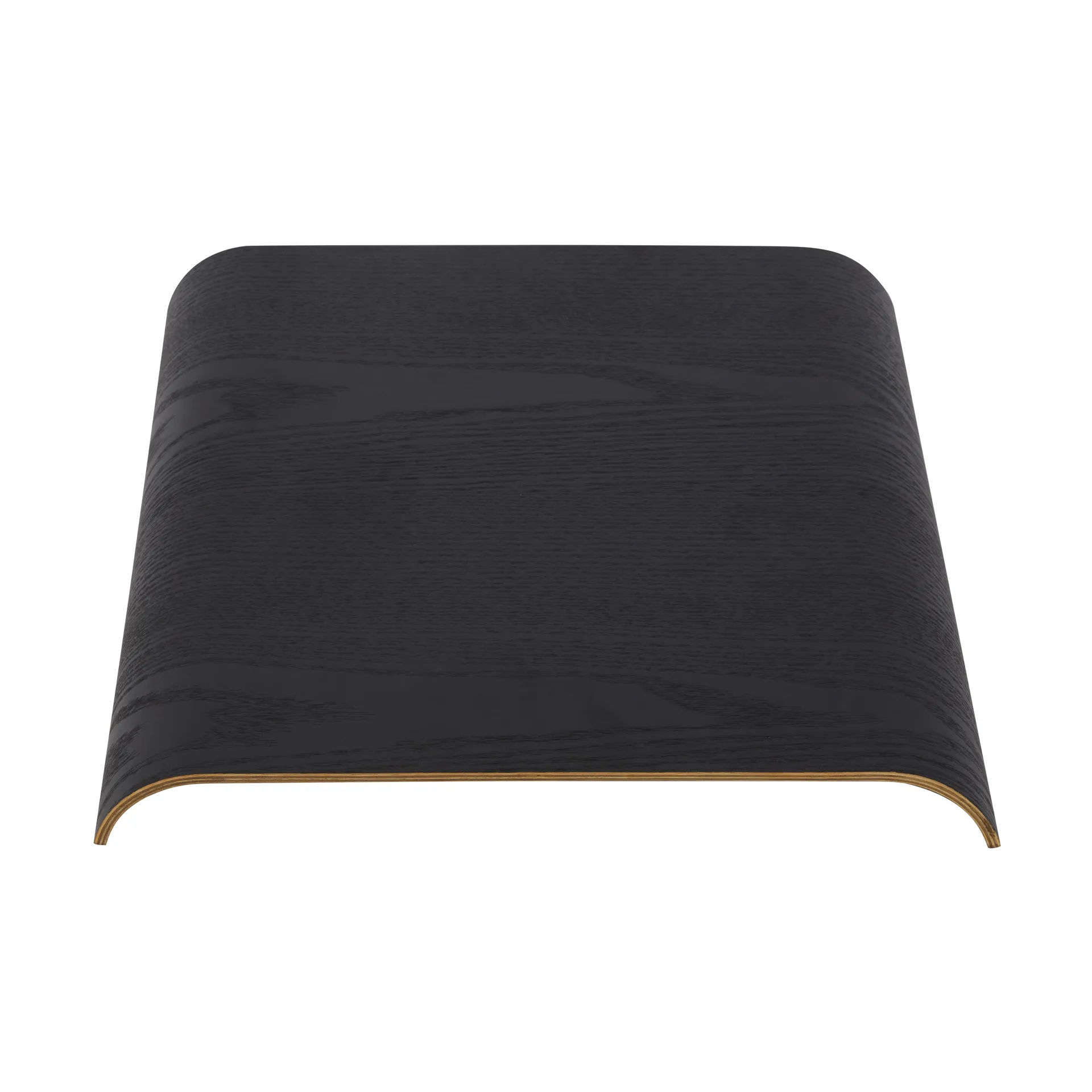 Plateau/couvercle Curva pour tabouret Curva 33 cm, Noir AYTM