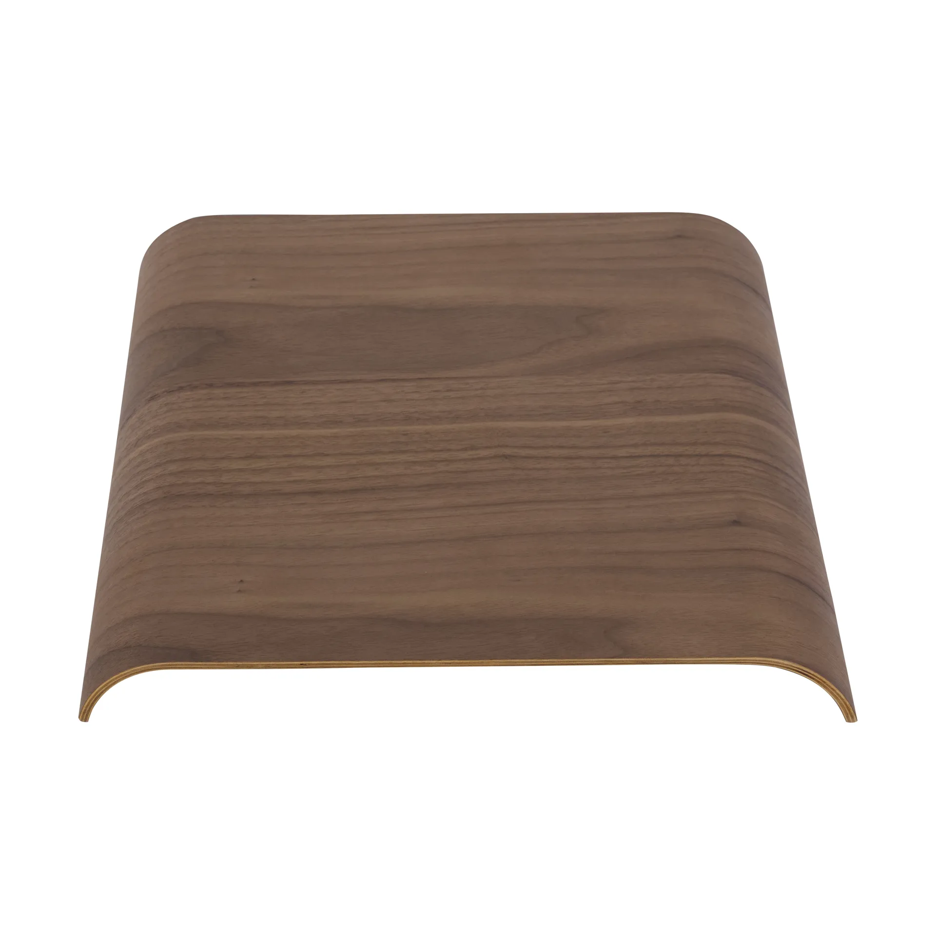 Plateau/couvercle Curva pour tabouret Curva 33 cm, Noyer AYTM
