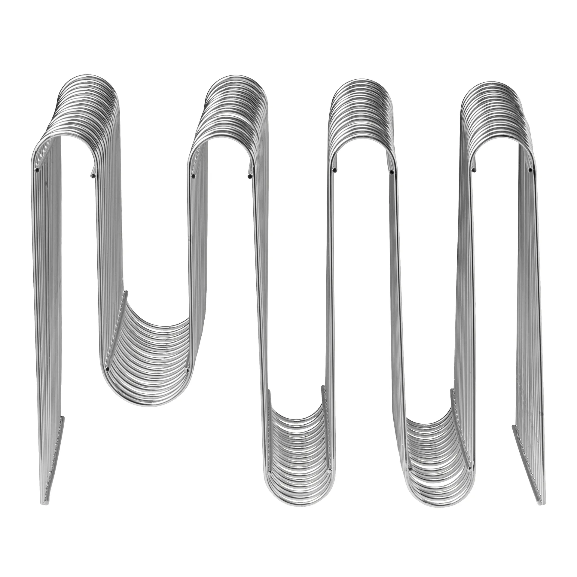 Porte-revues Curva, argent AYTM