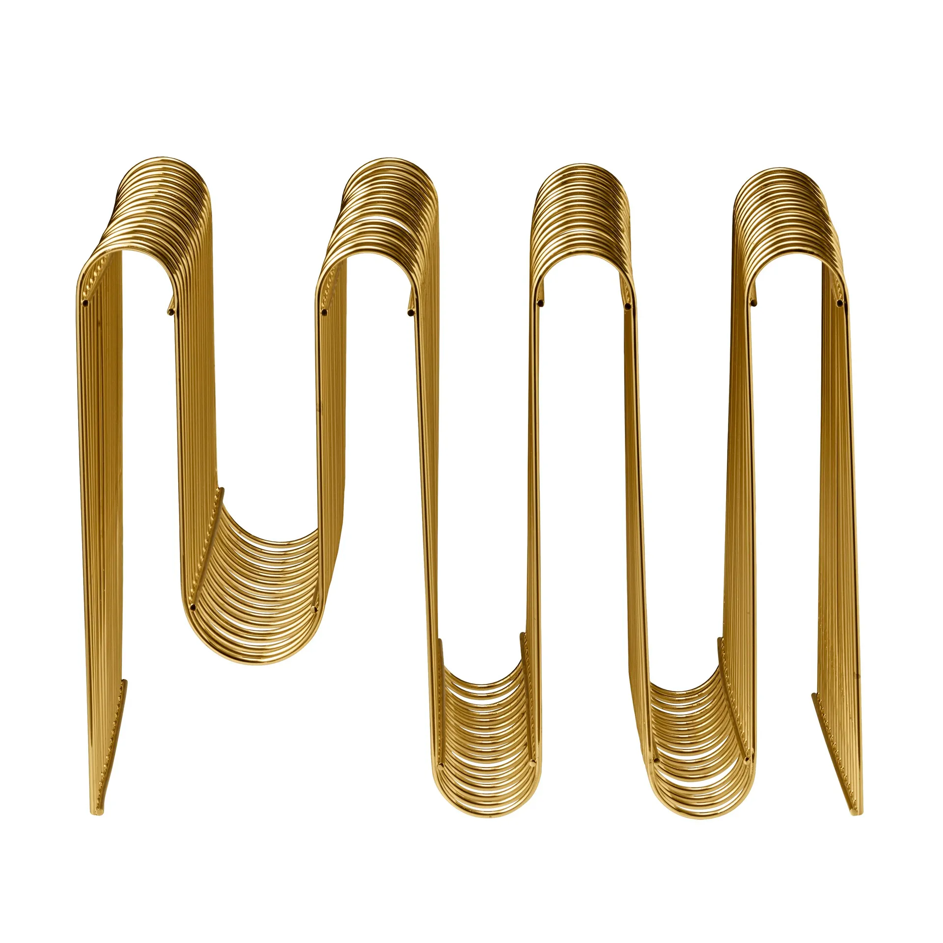 Porte-revues Curva, laiton AYTM