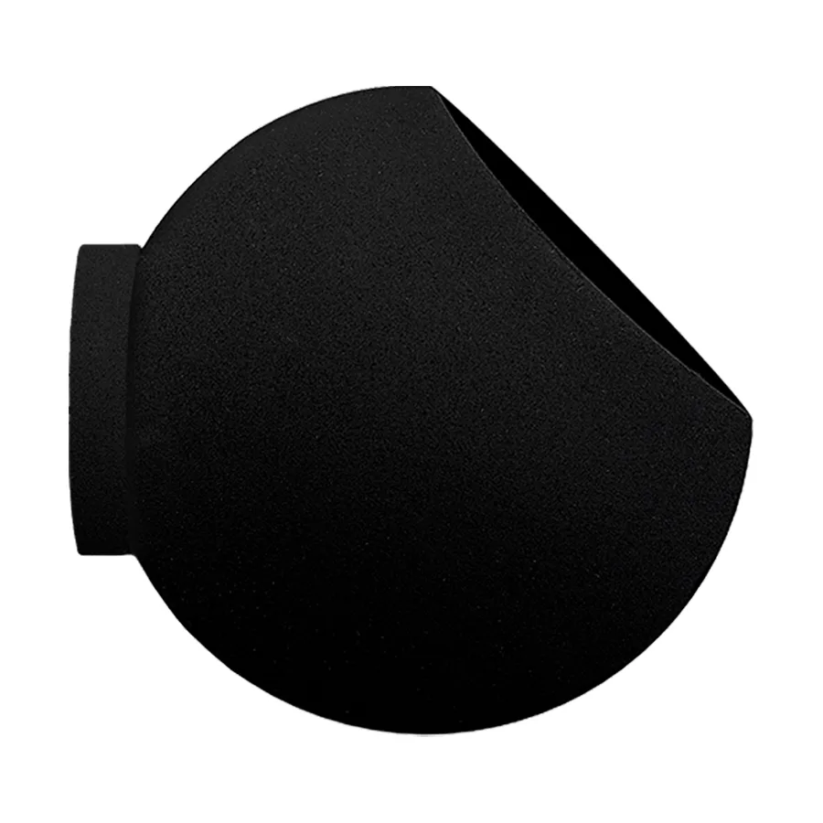 Pot mural Globe Ø21 cm, Black AYTM