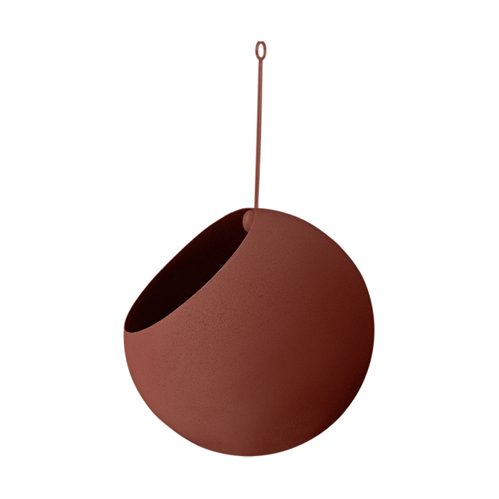 Pot suspendu GLOBE Ø17 cm h28 cm - Gingerbread - AYTM