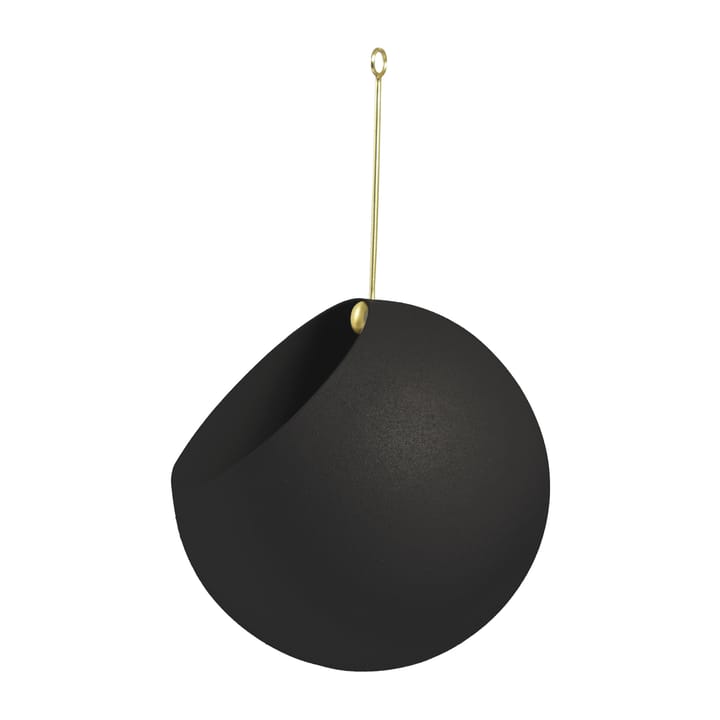 Pot suspendu GLOBE Ø17 cm h28 cm - Noir - AYTM