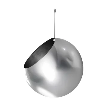 Pot suspendu GLOBE Ø21 cm h32 cm - Argent - AYTM