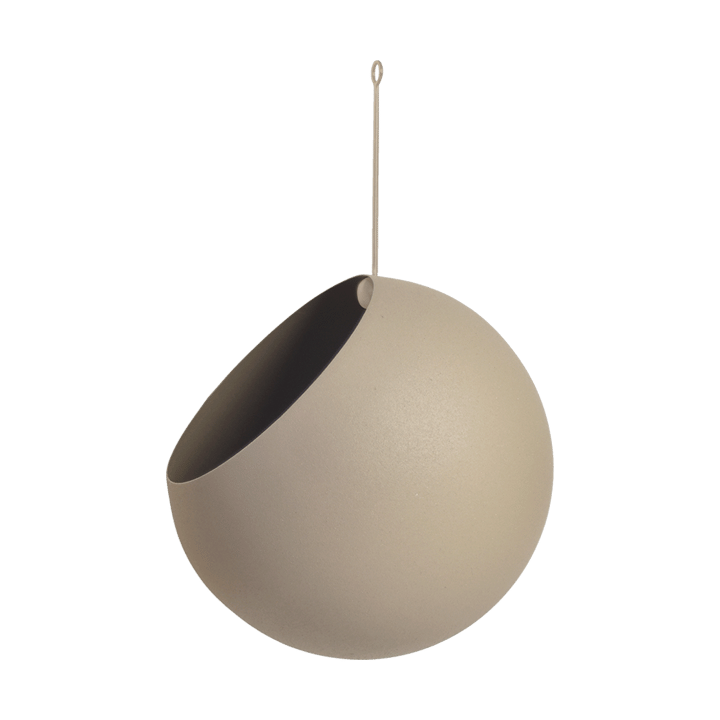 Pot suspendu GLOBE Ø21 cm h32 cm - Taupe - AYTM