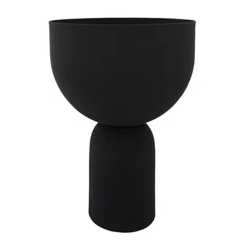 Pot Torus Ø22 cm - Black-black - AYTM