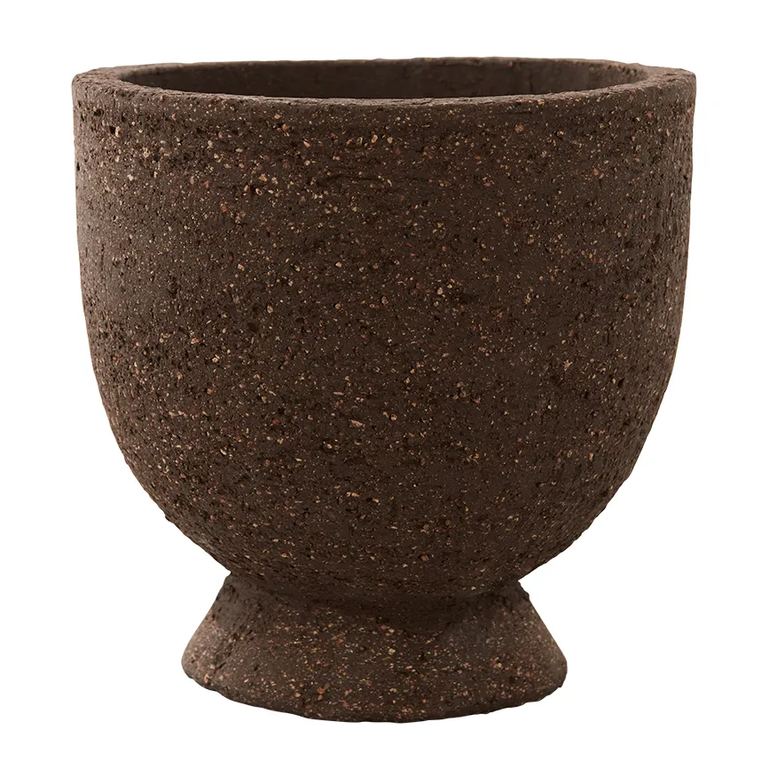 Pot-Vase Terra Ø15 cm, Java brown AYTM