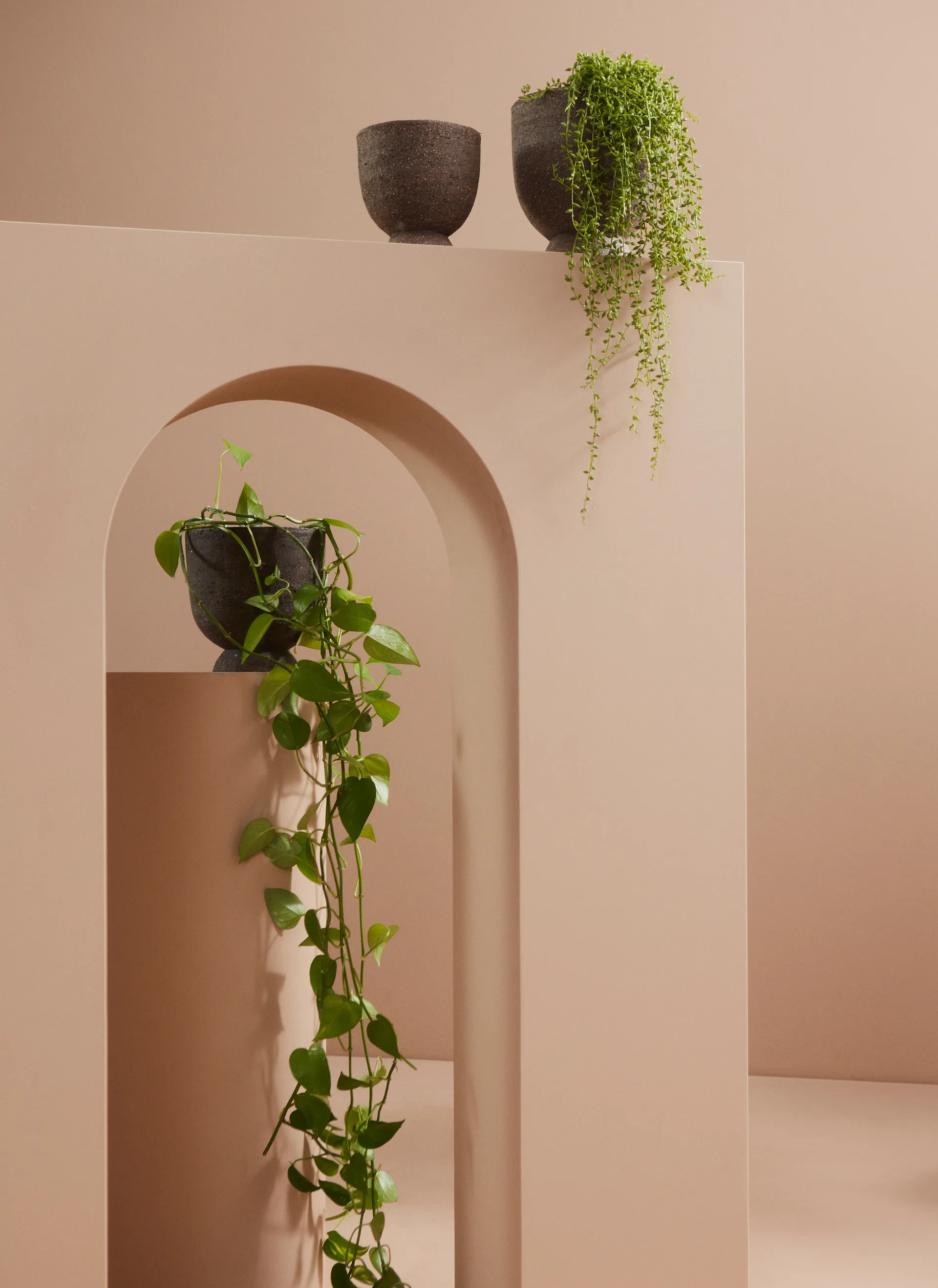 Pot-Vase Terra Ø15 cm, Java brown AYTM