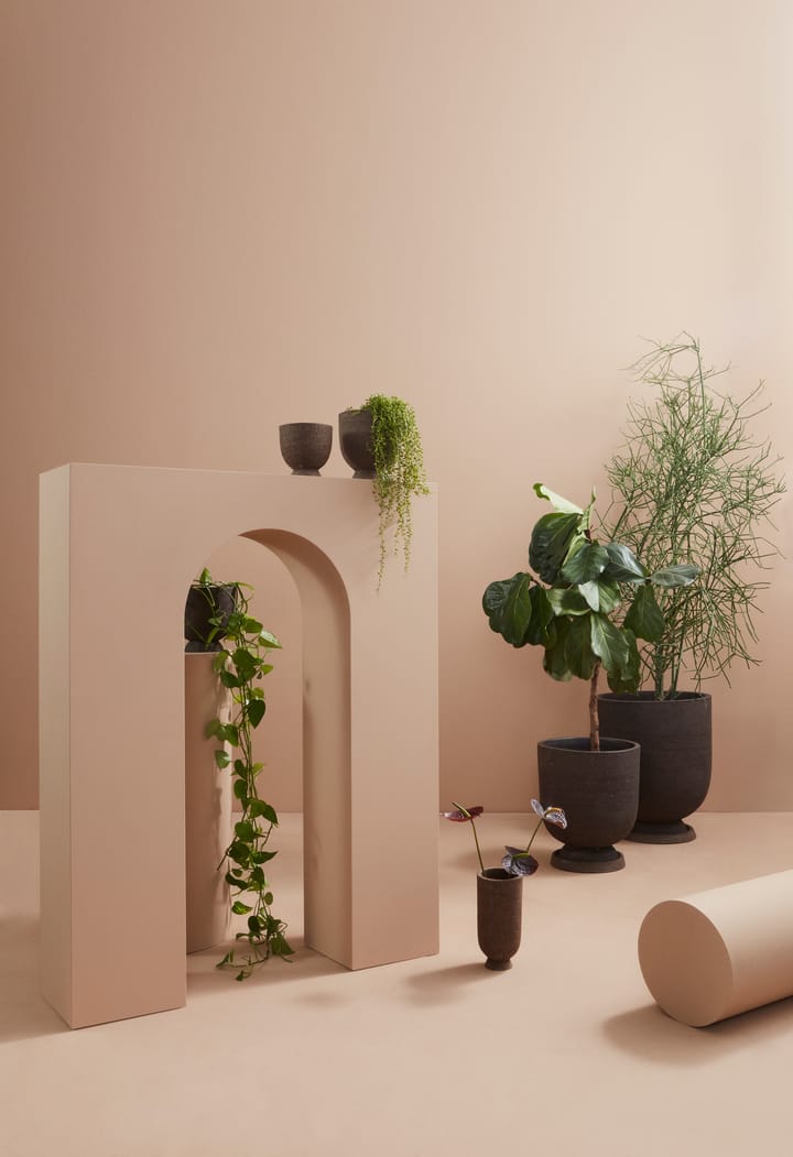 Pot-Vase Terra Ø20 cm, Java brown AYTM