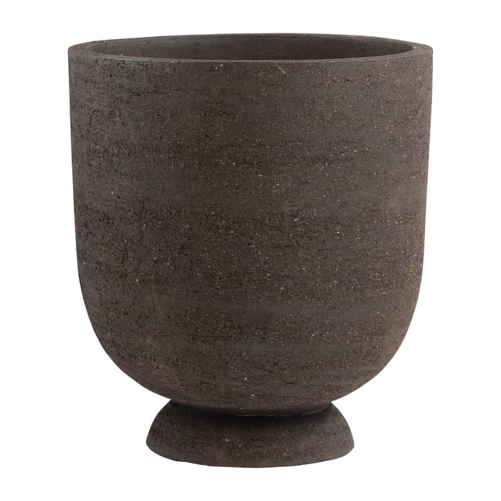 Pot-Vase Terra h45 cm Ø40 cm - Marron java - AYTM