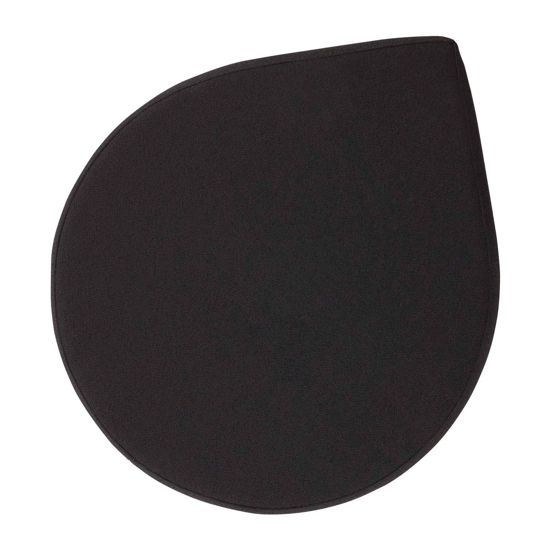 Pouf bouclé Stilla, Anthracite AYTM