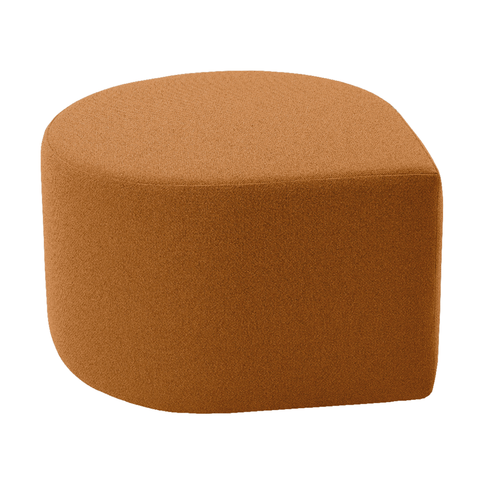 AYTM Pouf Stilla Ambre | Design Scandinave | Poufs | Jaune