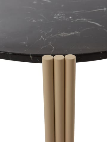 Table basse Tribus Ø60 cm - Light Sand-black - AYTM