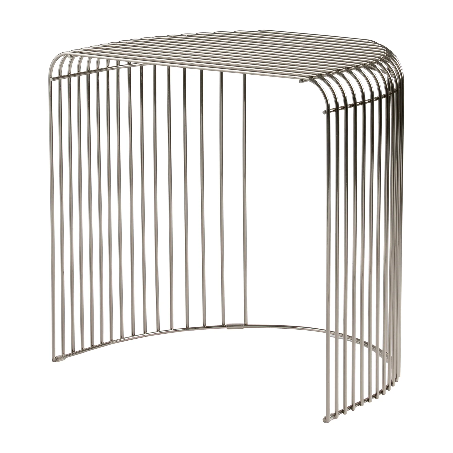 Table Curva 45 cm, Argenté AYTM