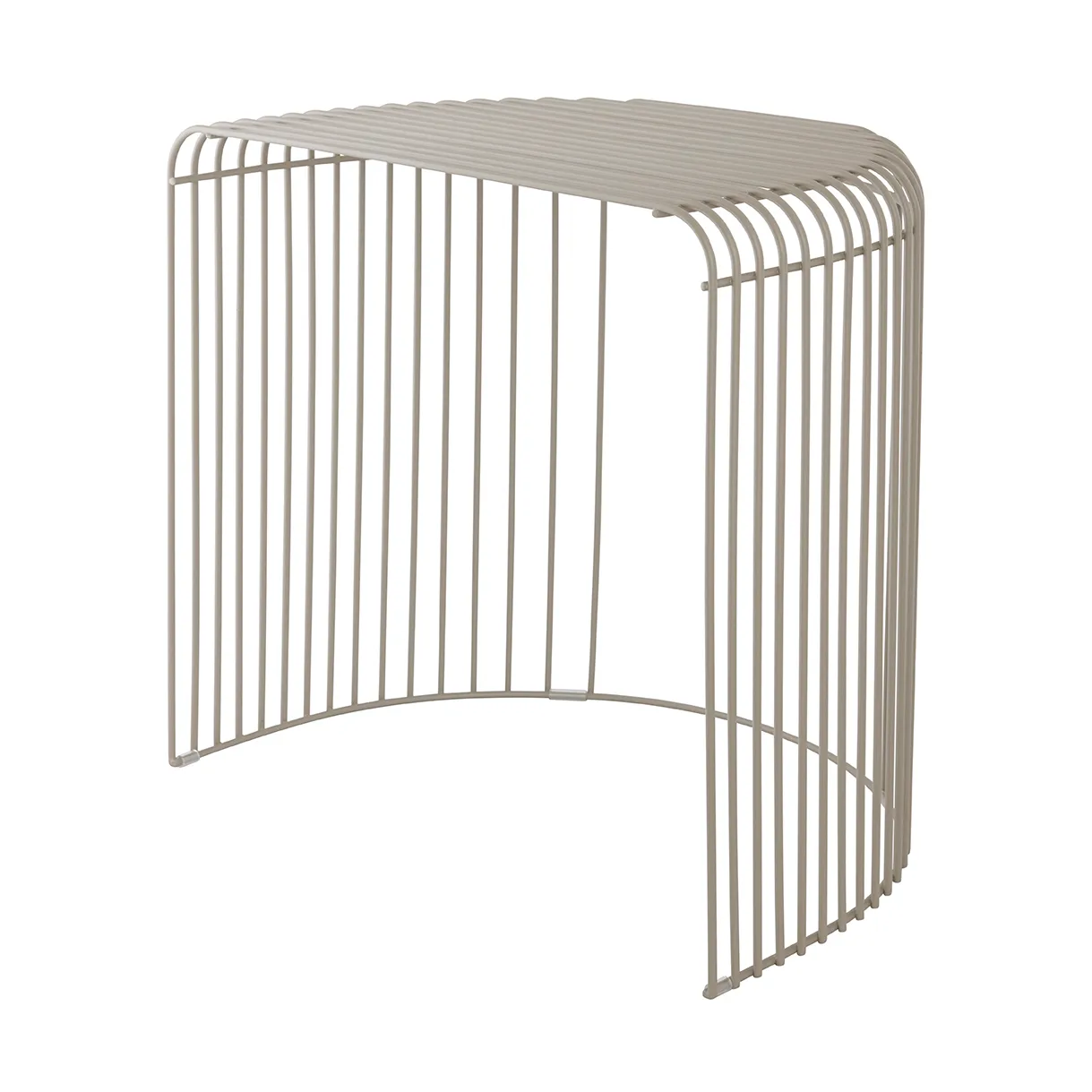 Table Curva 45 cm, Taupe AYTM