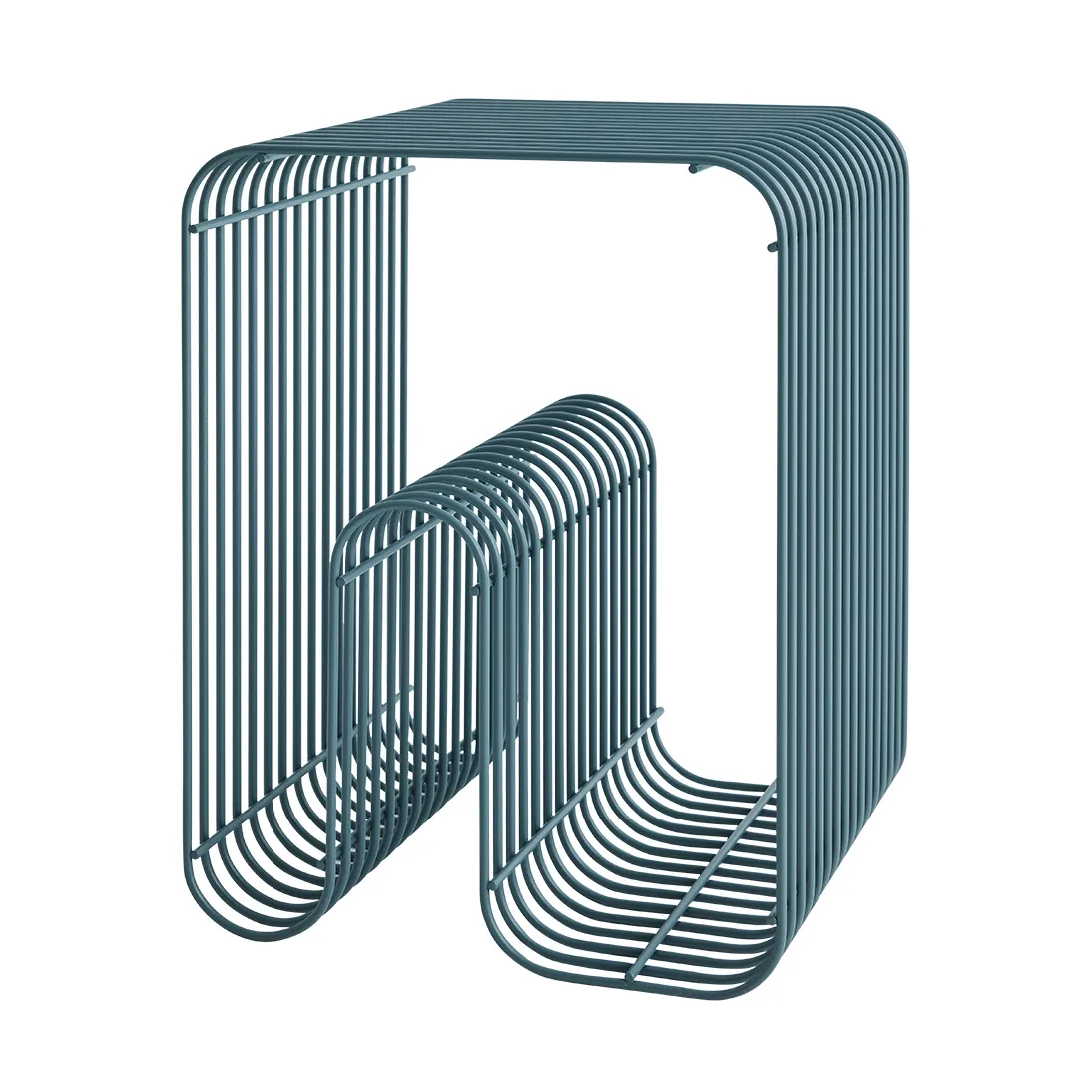 Tabouret Curva, Dusty blue AYTM