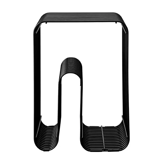 Tabouret Curva, noir AYTM