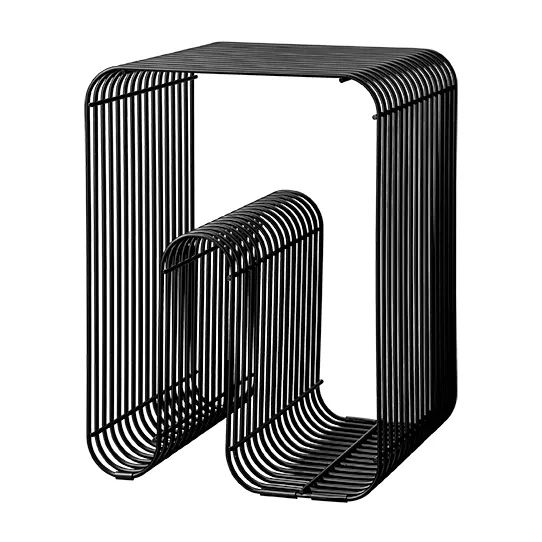 Tabouret Curva, noir AYTM