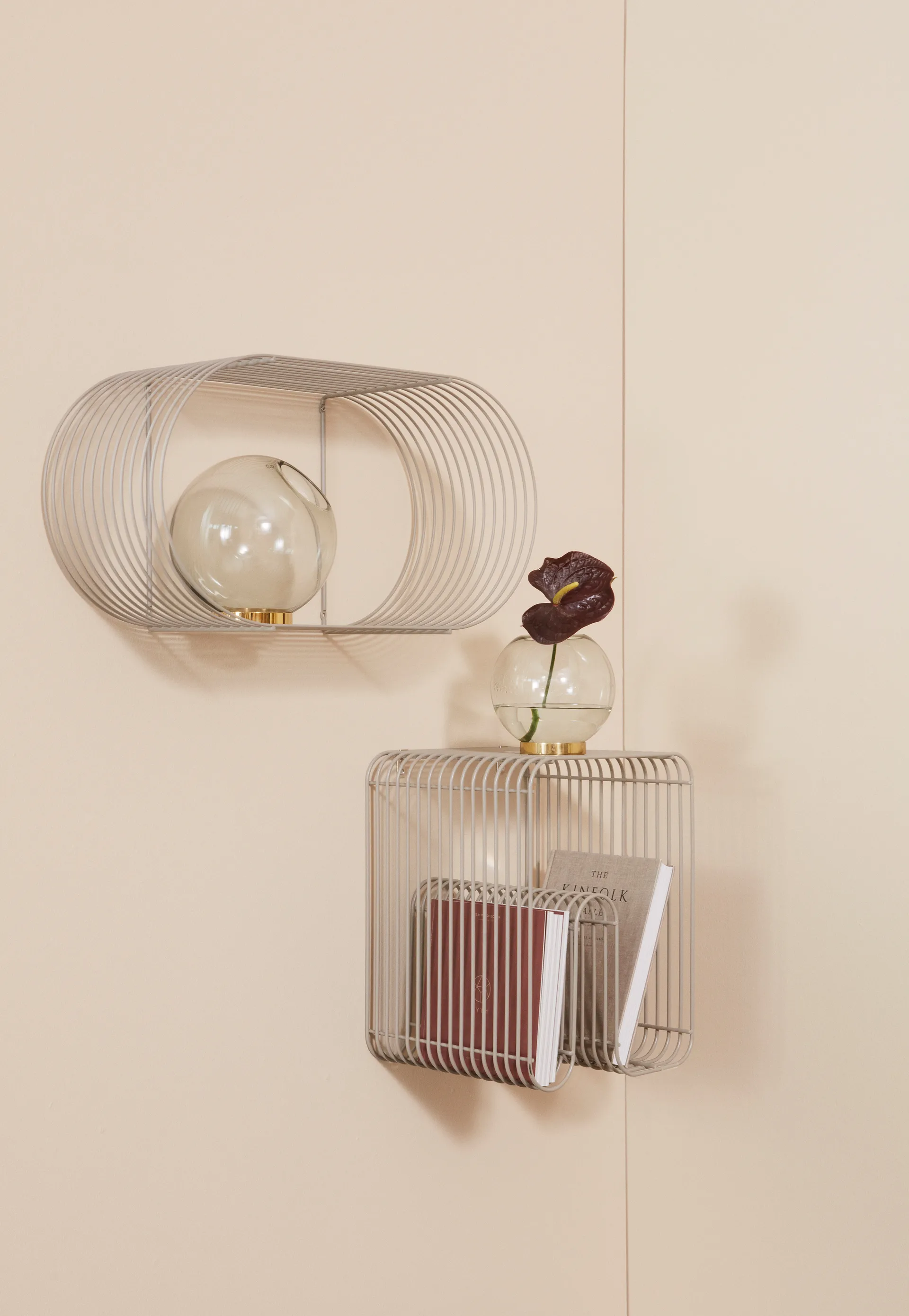 Tabouret Curva, Taupe AYTM