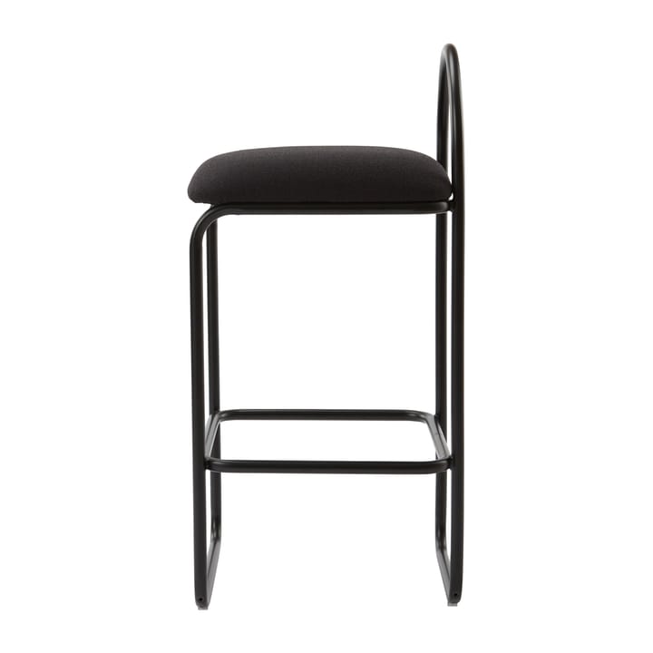 Tabouret de bar Angui bouclé - Anthracite - AYTM