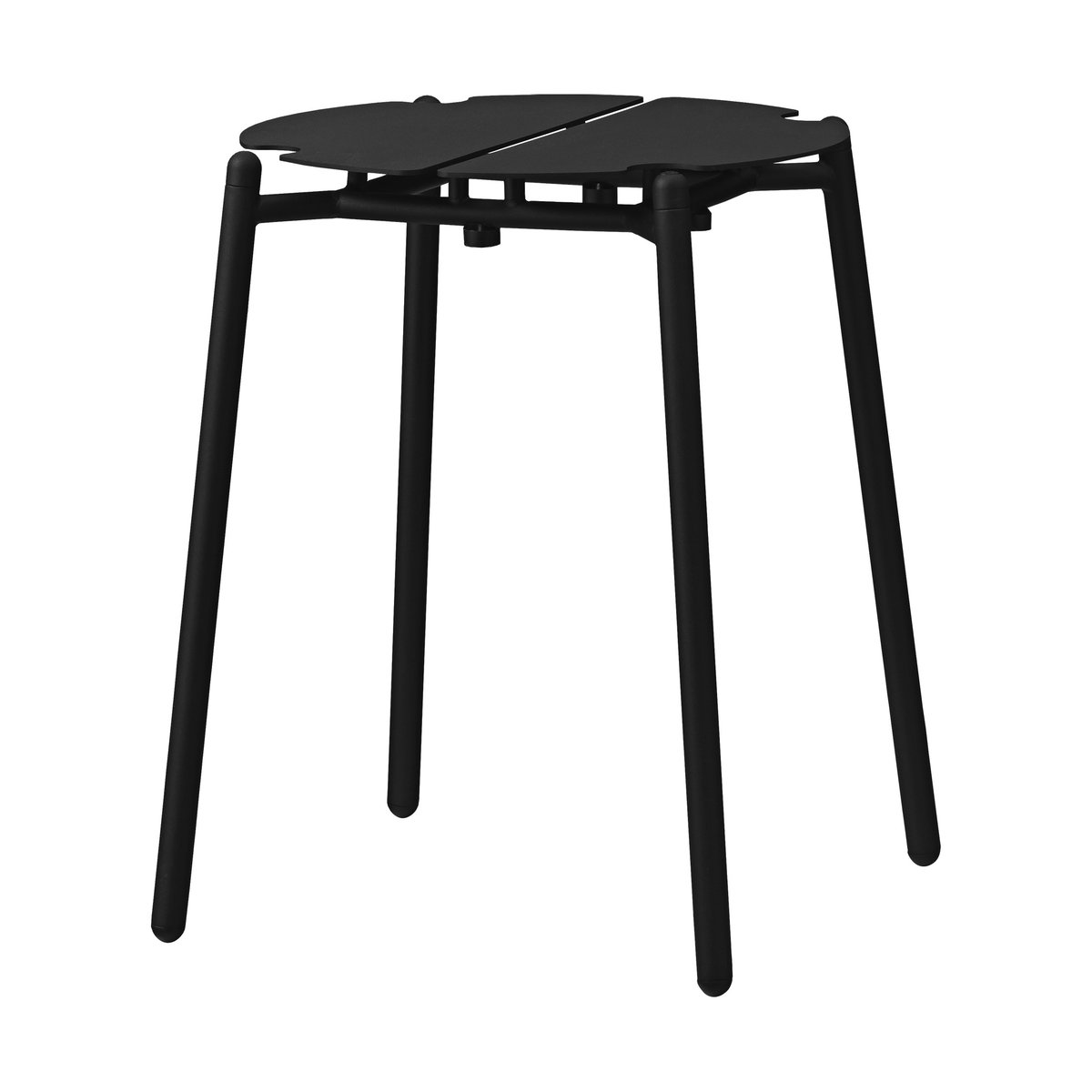 AYTM Tabouret NOVO Black | Design Scandinave | Chaises de jardin | Noir