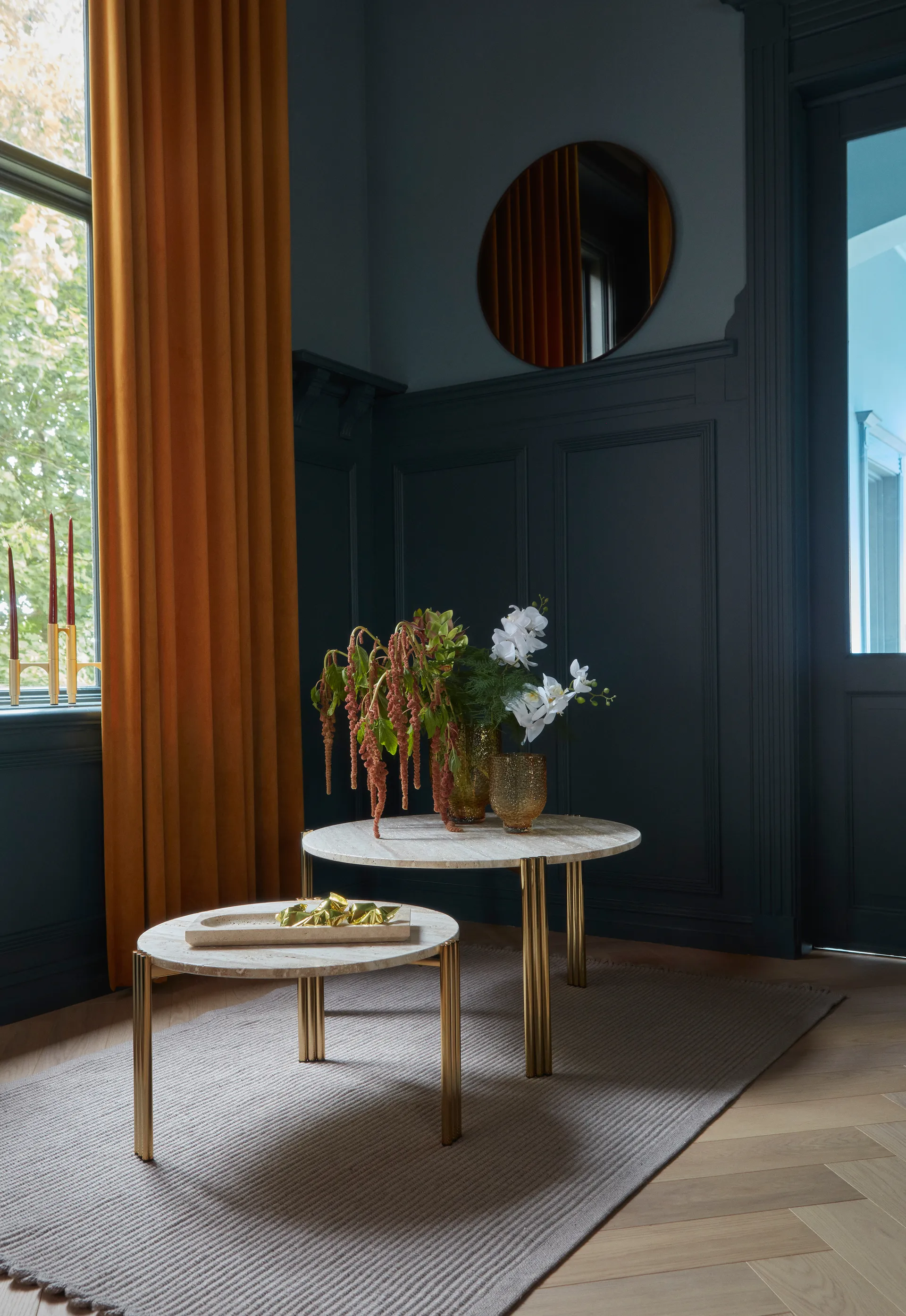 Tapis Redono taupe, 170x240 cm AYTM