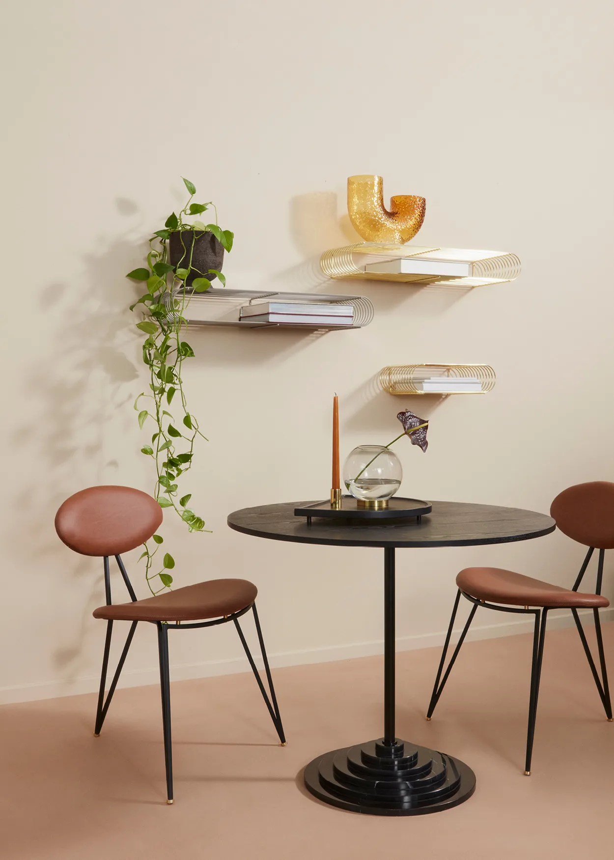 Vase Arura moyen, Amber AYTM