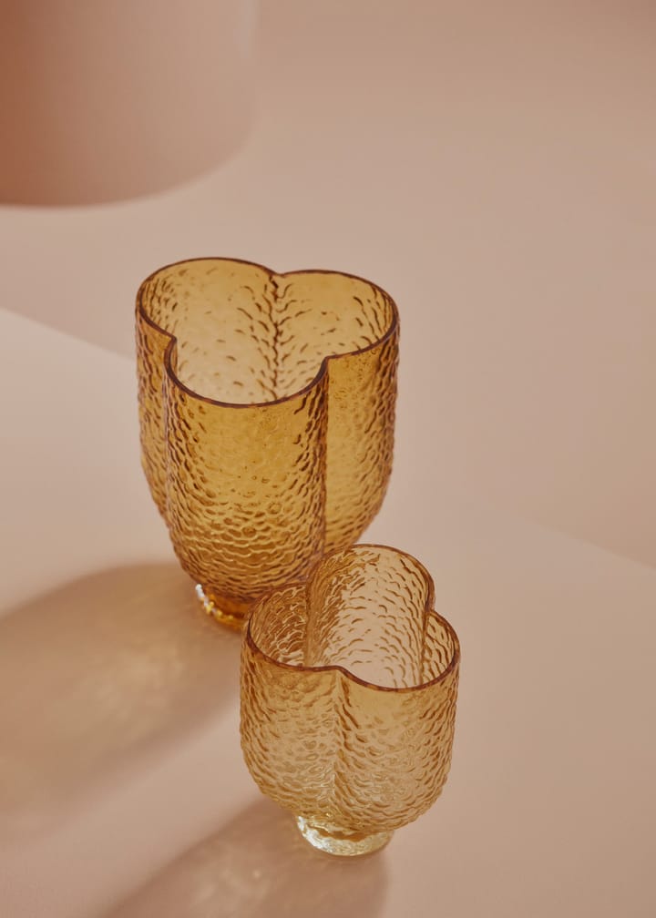 Vase Arura trio 18 cm - Amber - AYTM