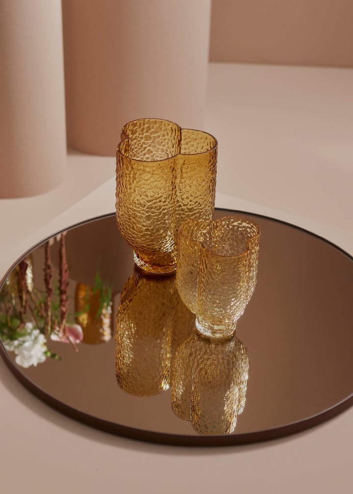 Vase Arura trio 25 cm - Amber - AYTM