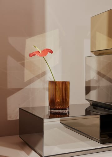 Vase Folium 20 cm - Amber - AYTM