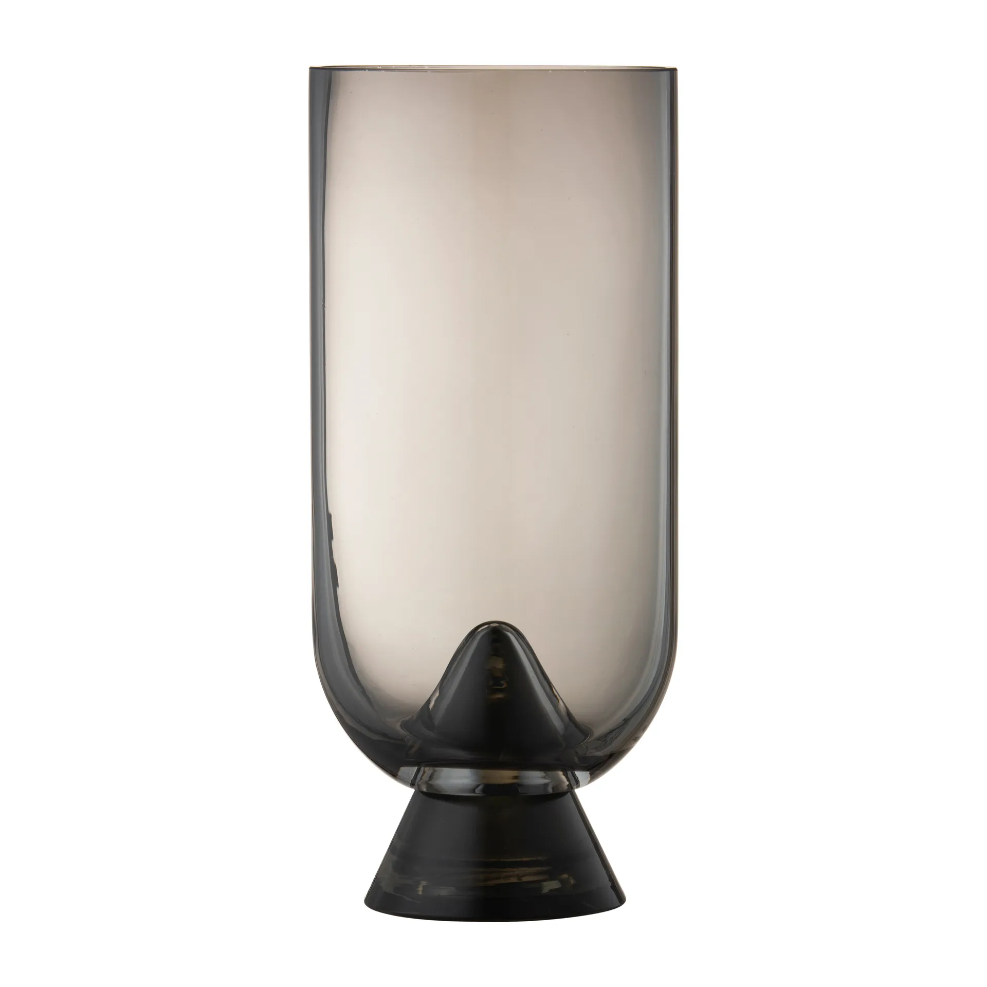 Vase Glacies 18 cm, Noir AYTM