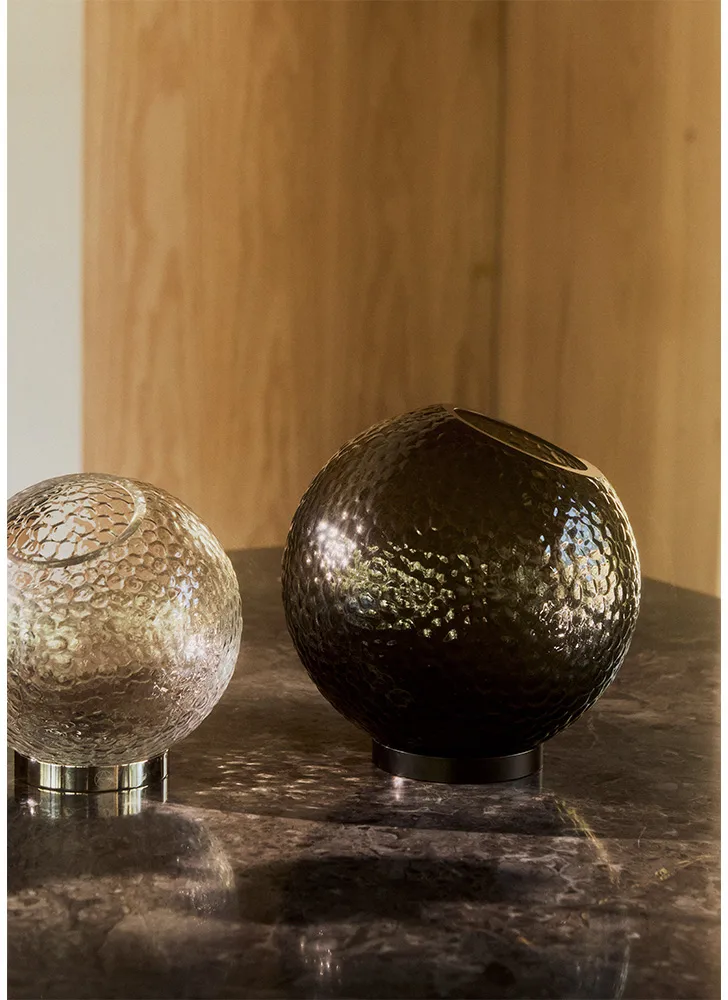 Vase Globe Bubbles Ø17 cm, Clear AYTM