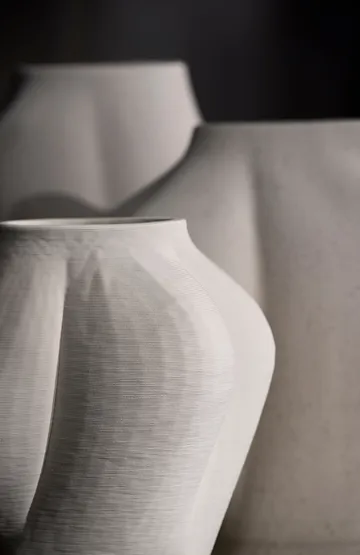 Vase Saltare - Cream, Ø15x25 cm - AYTM