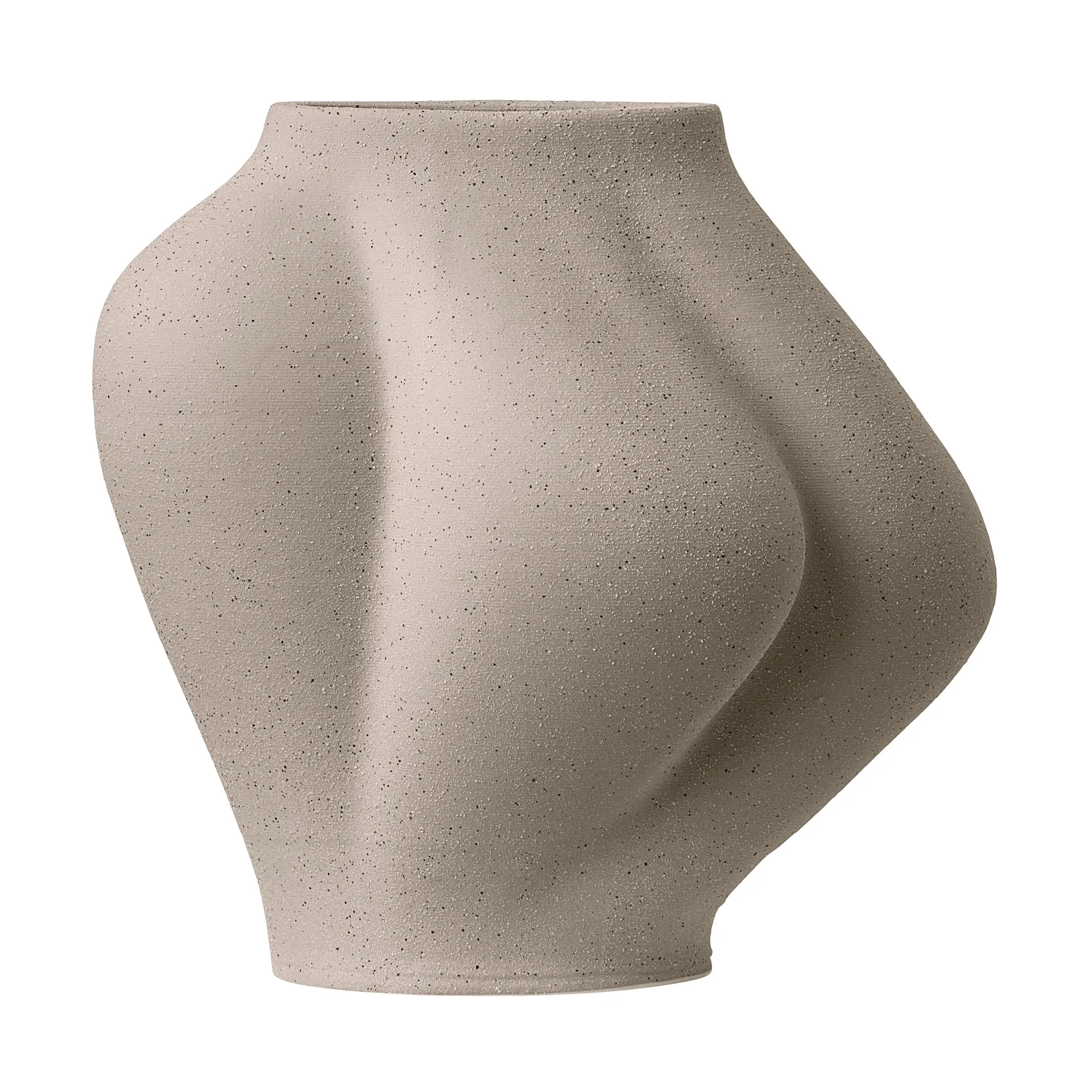 Vase Saltare, Light Sand, Ø15x25 cm AYTM