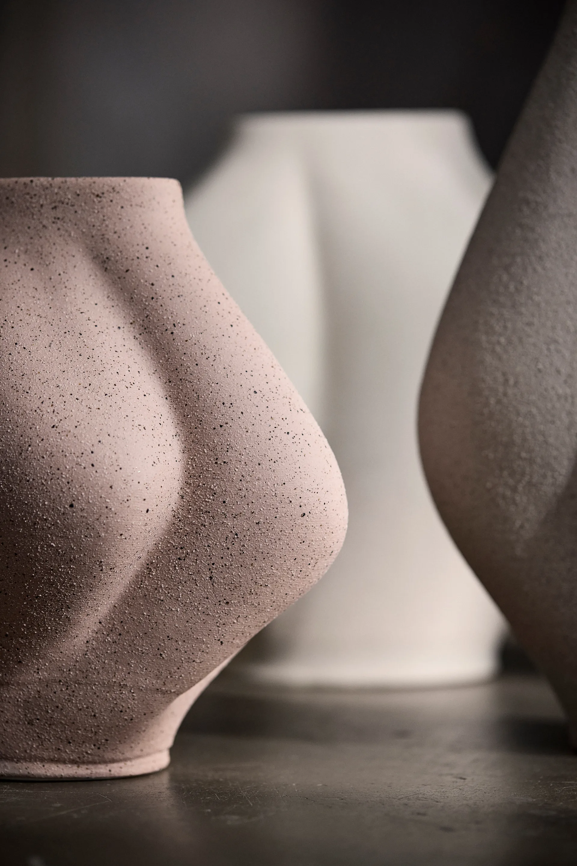 Vase Saltare, Rose, Ø15x25 cm AYTM