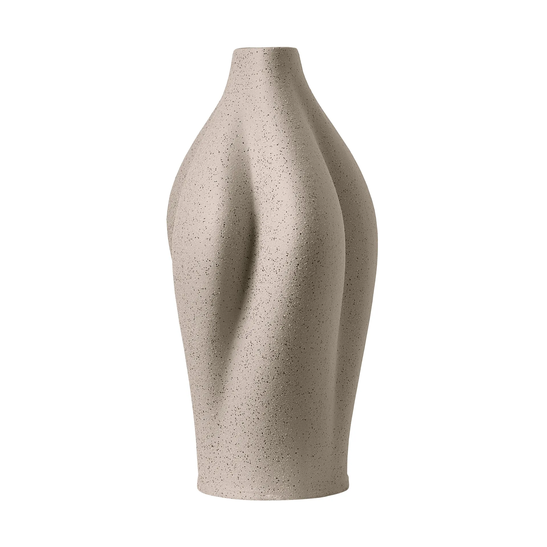 Vase Saltare, Taupe, Ø13,8x30 cm AYTM