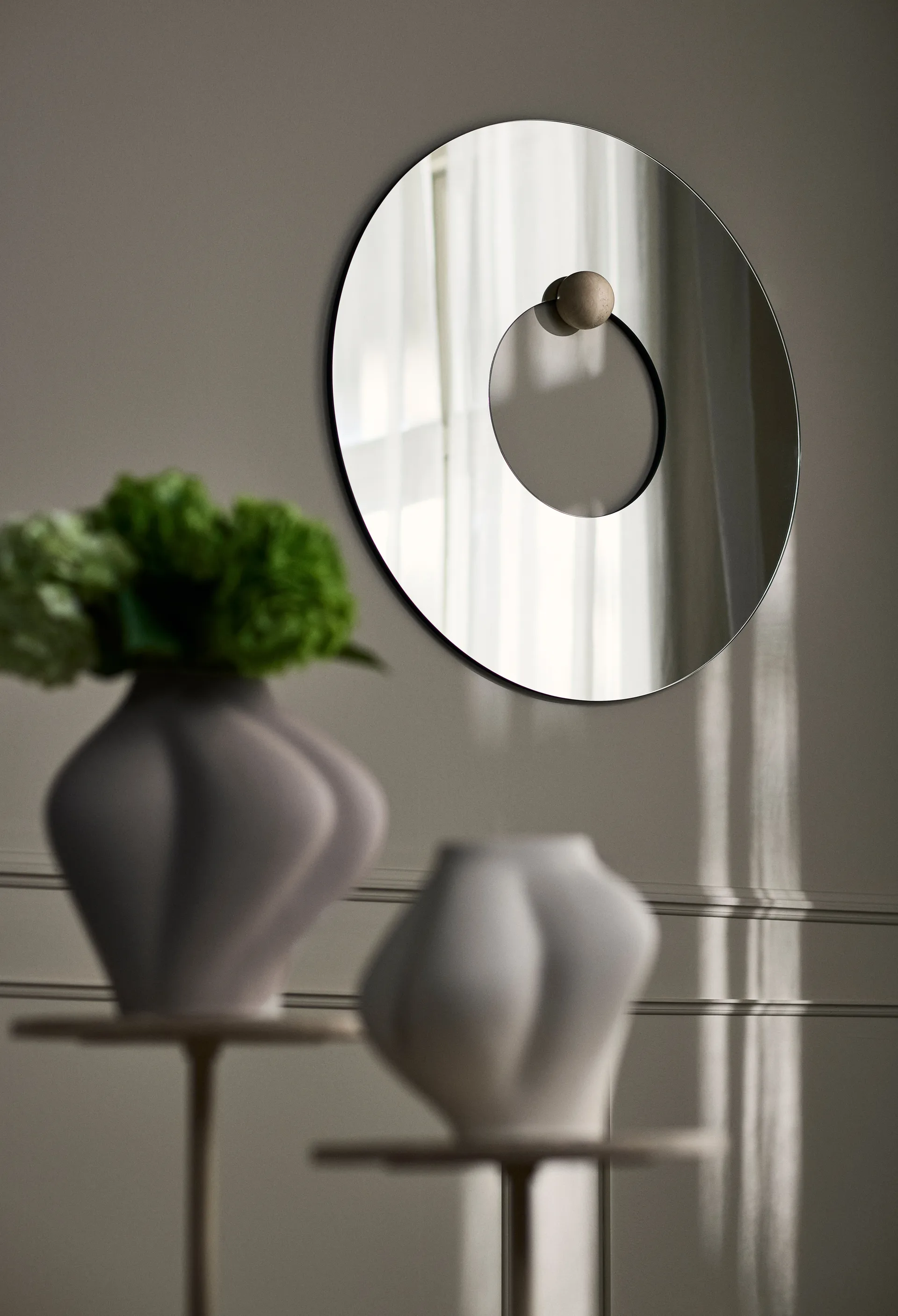 Vase Saltare, Taupe, Ø13,8x30 cm AYTM