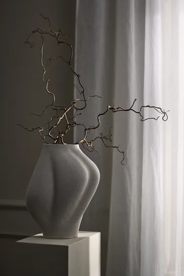 Vase Saltare - Taupe, Ø17x35 cm - AYTM