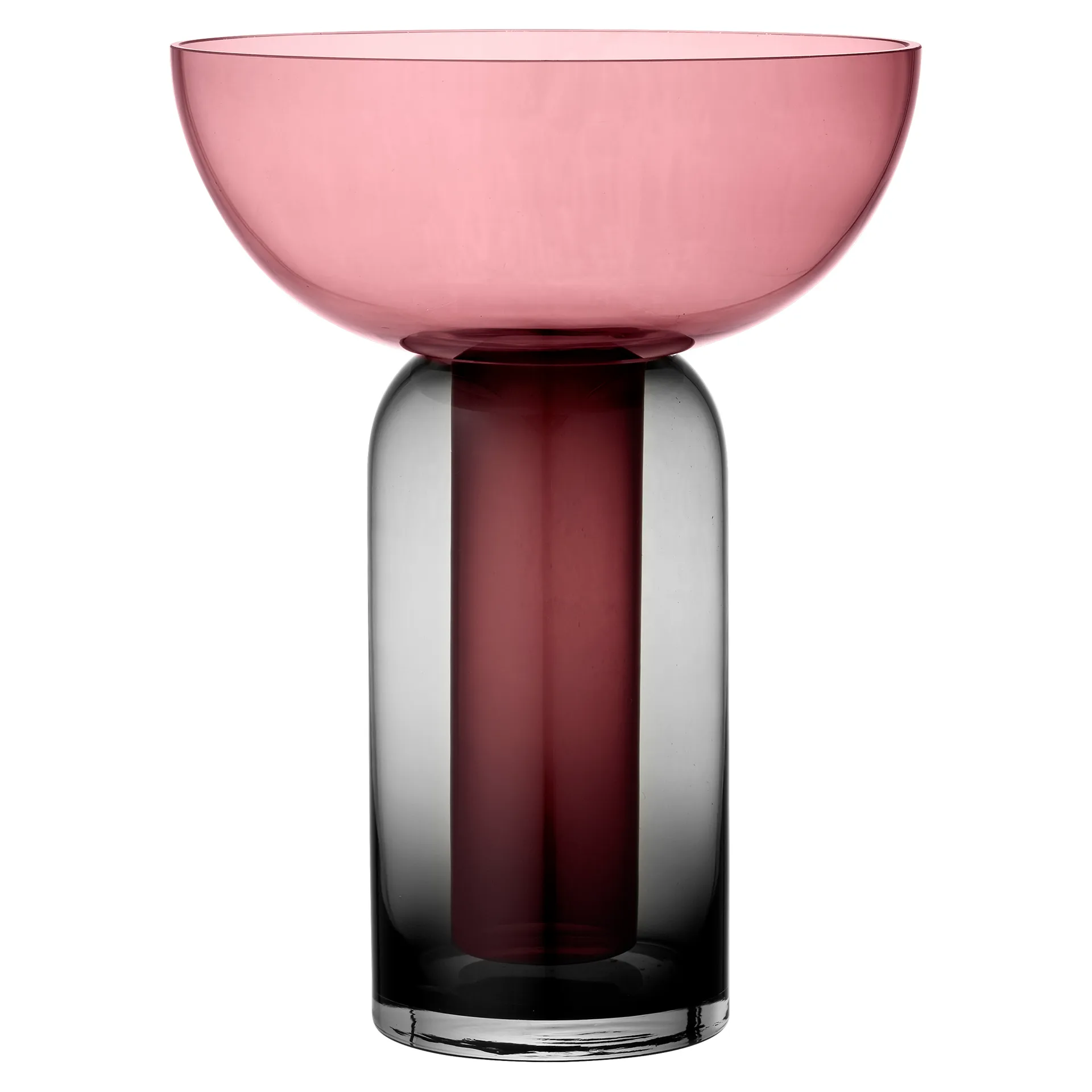 Vase Torus grand, Rose AYTM