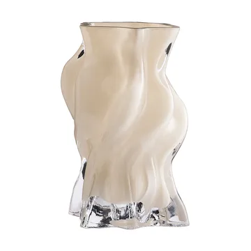 Vena vase - M, Dark cream - AYTM