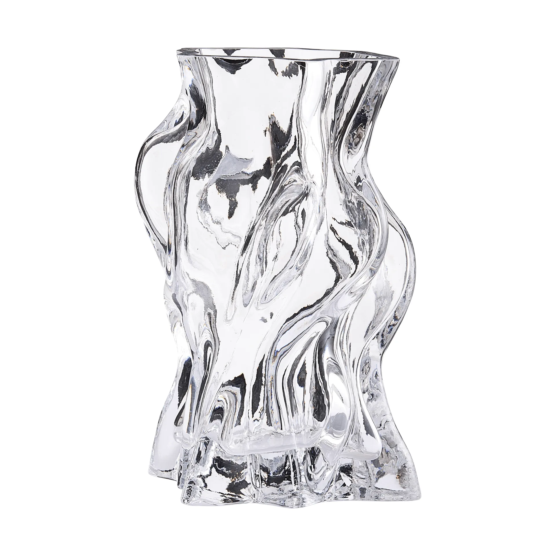 Vena vase, M, transparent AYTM